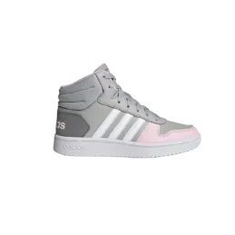 CHAUSSURES HOOPS MID 2.0 CHAUSSURES BEBE/ENFANT 31 Couleur GRETWO FTWWHT  CLPINK