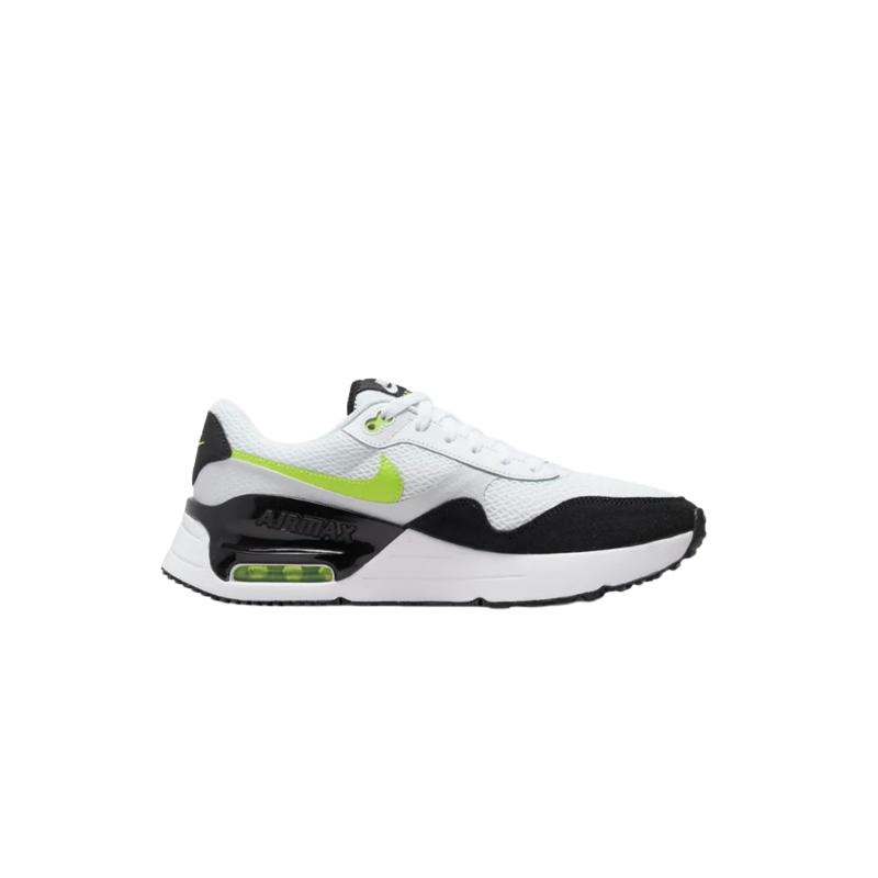 CHAUSSURES NIKE AIR MAX SYSTM CHAUSSURES ADULTE 43 Couleur  WHITE/BLACK-VOLT-PURE PLATINUM