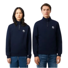 SWEATSHIRT BLEU MARINE LACOSTE