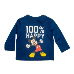 TEE MICKEY 100% HAPPY DISNEY